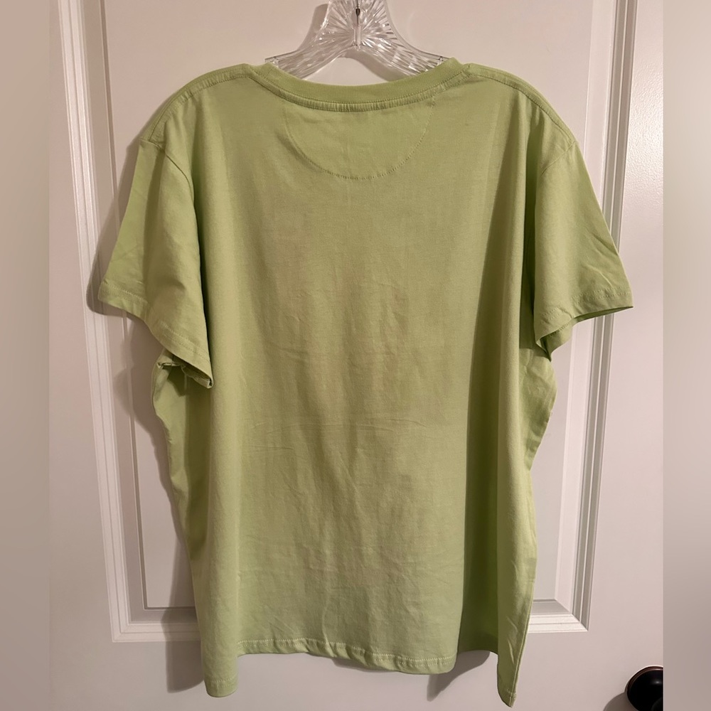 Tentree Honey Dew Green 100% Organic Cotton Size X-Large - Picture 8 of 9